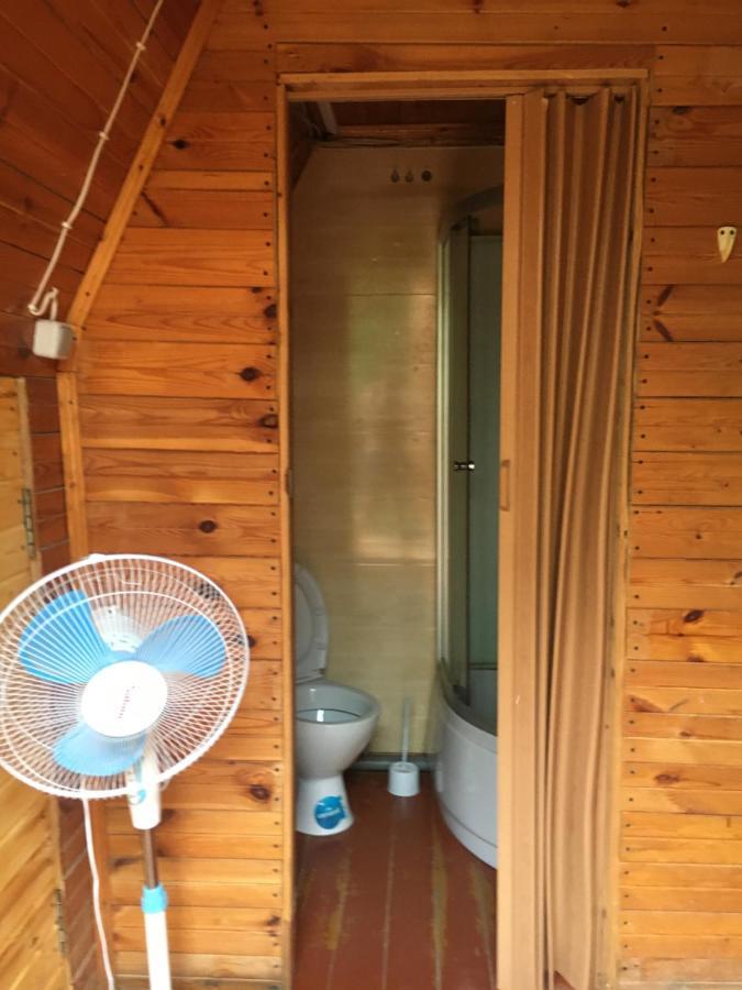 Номера В Деревянных Домиках Hotell Fontanka Exteriör bild