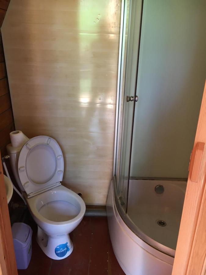 Номера В Деревянных Домиках Hotell Fontanka Exteriör bild