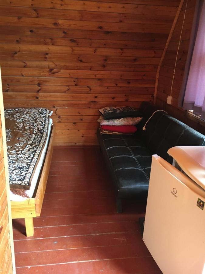 Номера В Деревянных Домиках Hotell Fontanka Exteriör bild