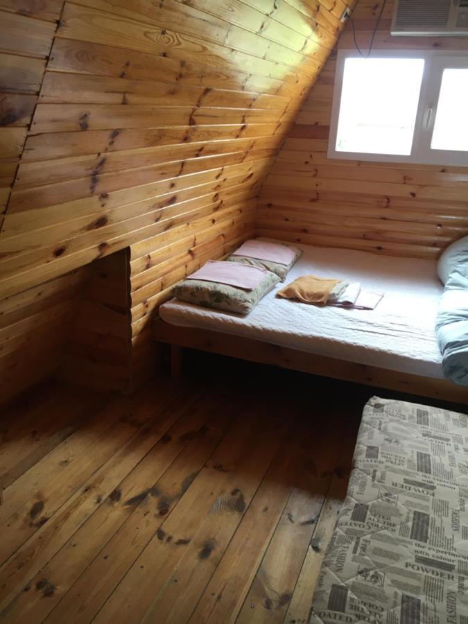 Номера В Деревянных Домиках Hotell Fontanka Exteriör bild