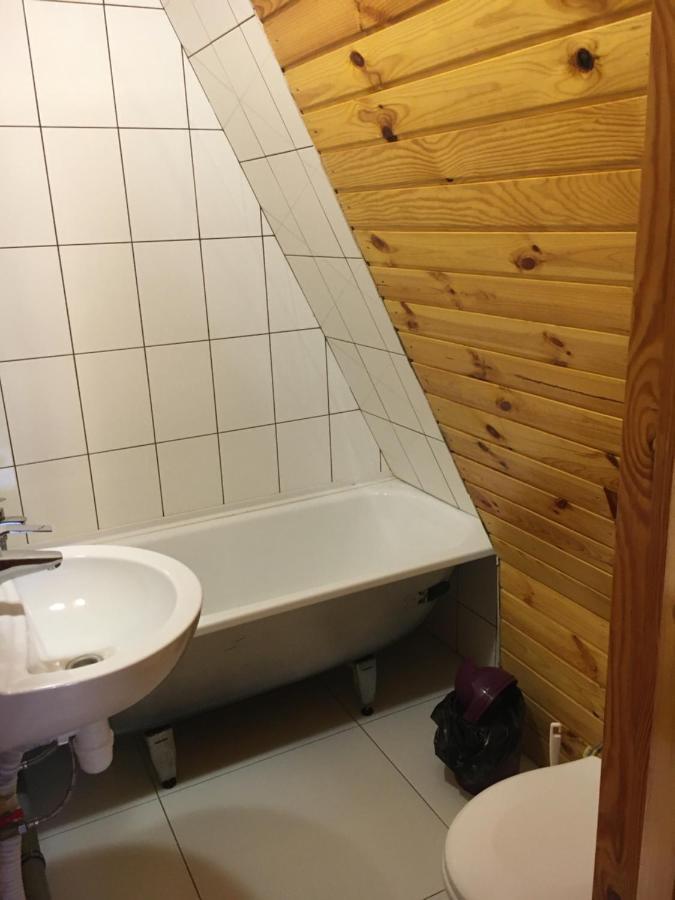 Номера В Деревянных Домиках Hotell Fontanka Exteriör bild