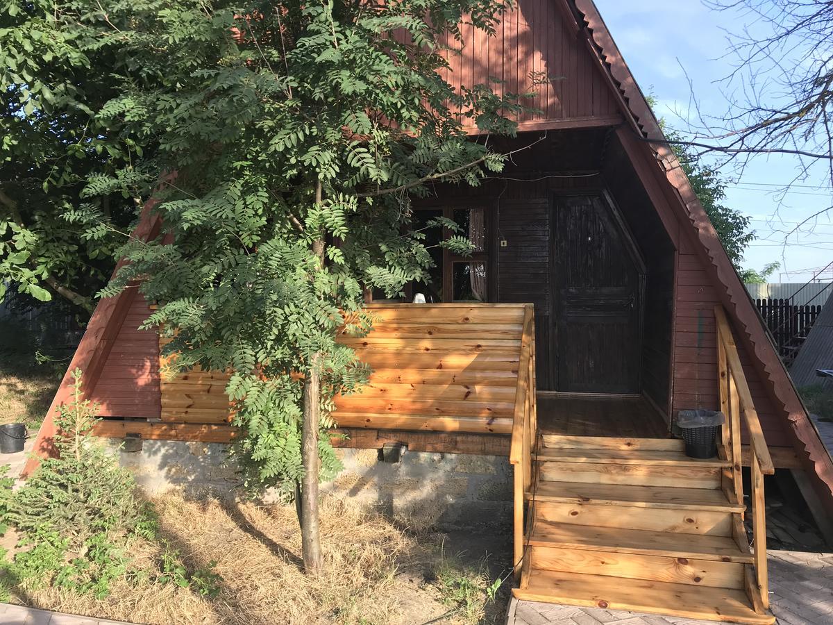 Номера В Деревянных Домиках Hotell Fontanka Exteriör bild