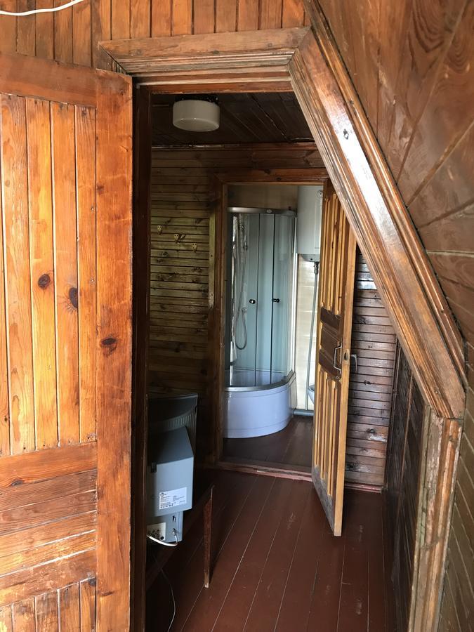 Номера В Деревянных Домиках Hotell Fontanka Exteriör bild