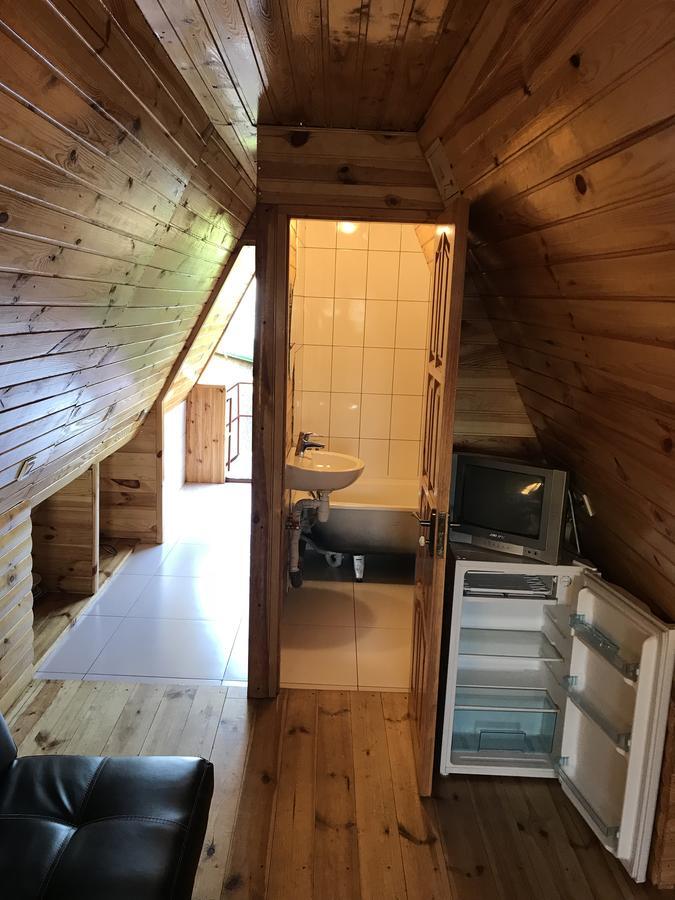 Номера В Деревянных Домиках Hotell Fontanka Exteriör bild