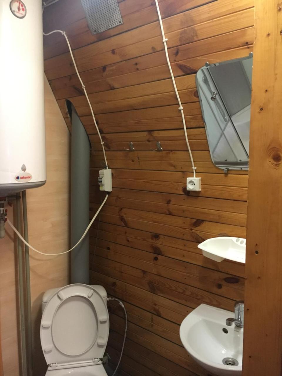 Номера В Деревянных Домиках Hotell Fontanka Exteriör bild