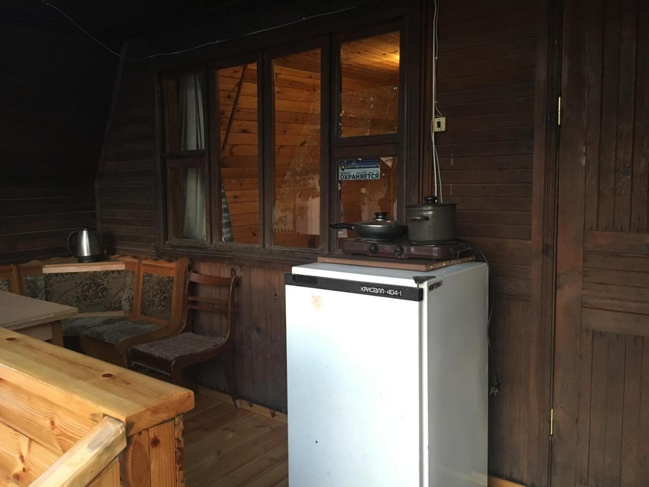 Номера В Деревянных Домиках Hotell Fontanka Exteriör bild