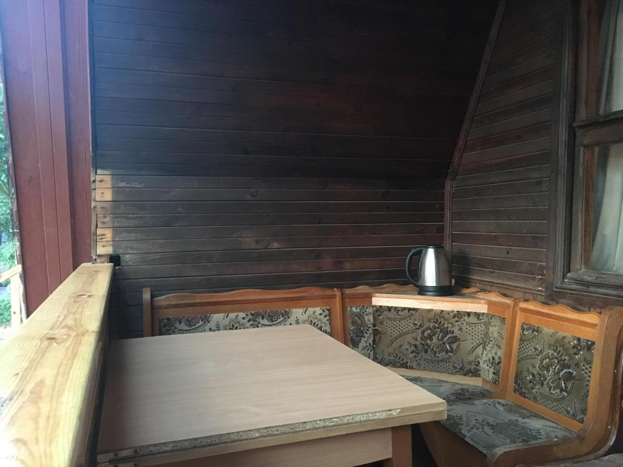 Номера В Деревянных Домиках Hotell Fontanka Exteriör bild