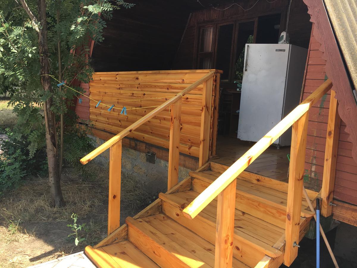 Номера В Деревянных Домиках Hotell Fontanka Exteriör bild