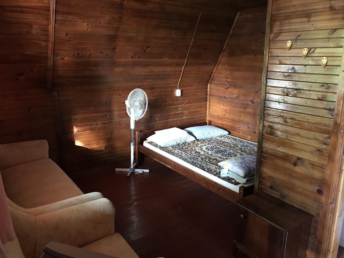 Номера В Деревянных Домиках Hotell Fontanka Exteriör bild